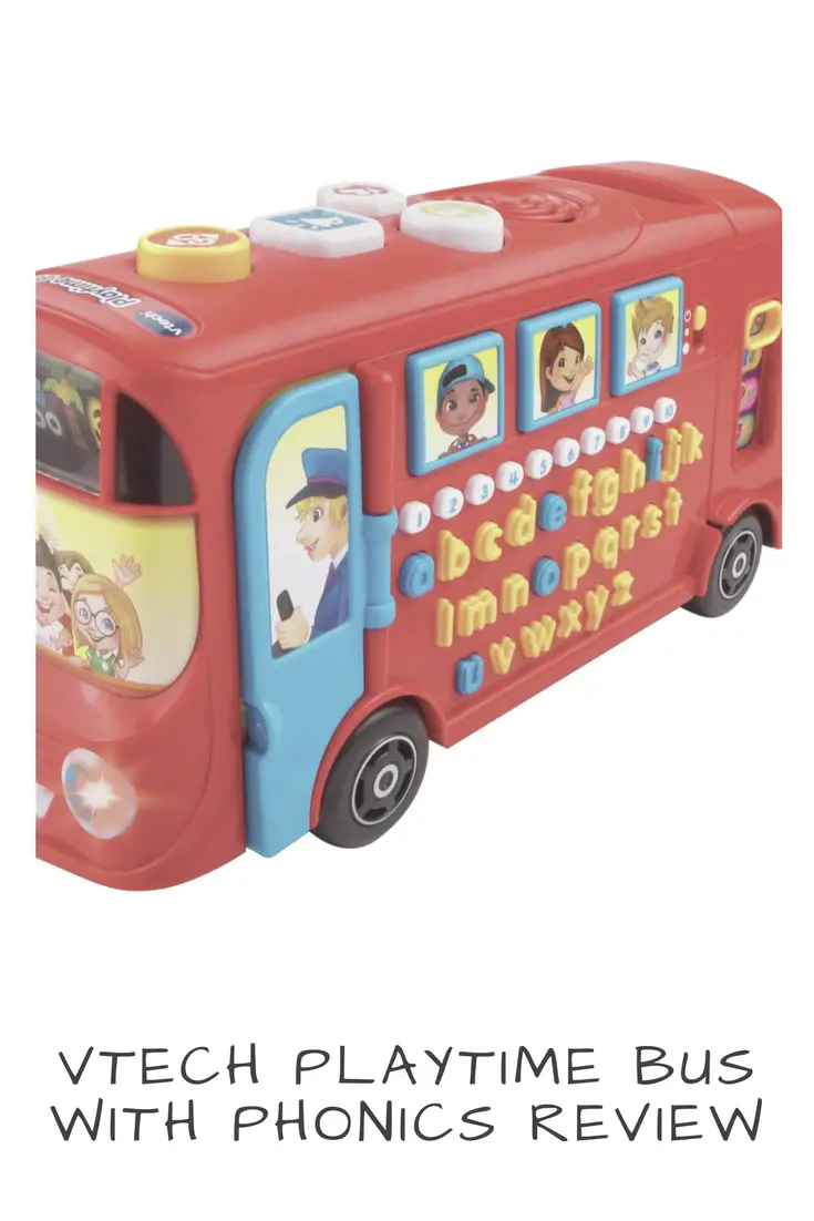 Vtech Playtime Bus with Phonics Review #vtech #preschool