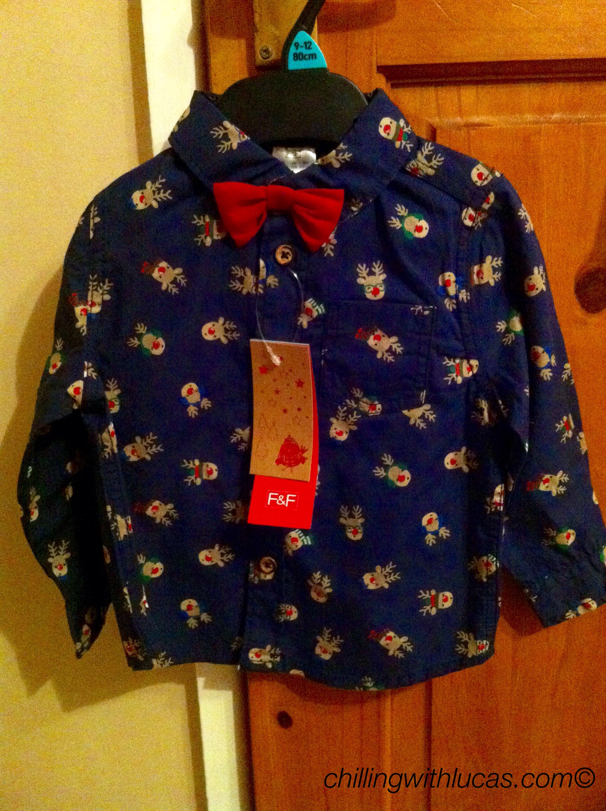 Reindeer print shirt