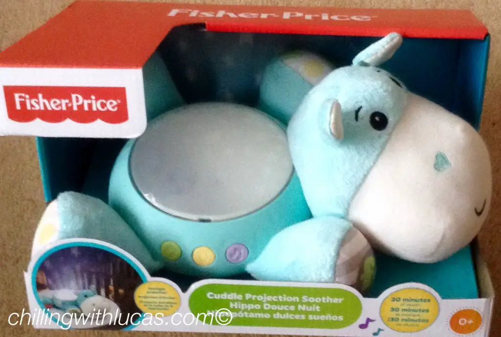 Fisher-price Hippo Cuddle Projection Soother Review