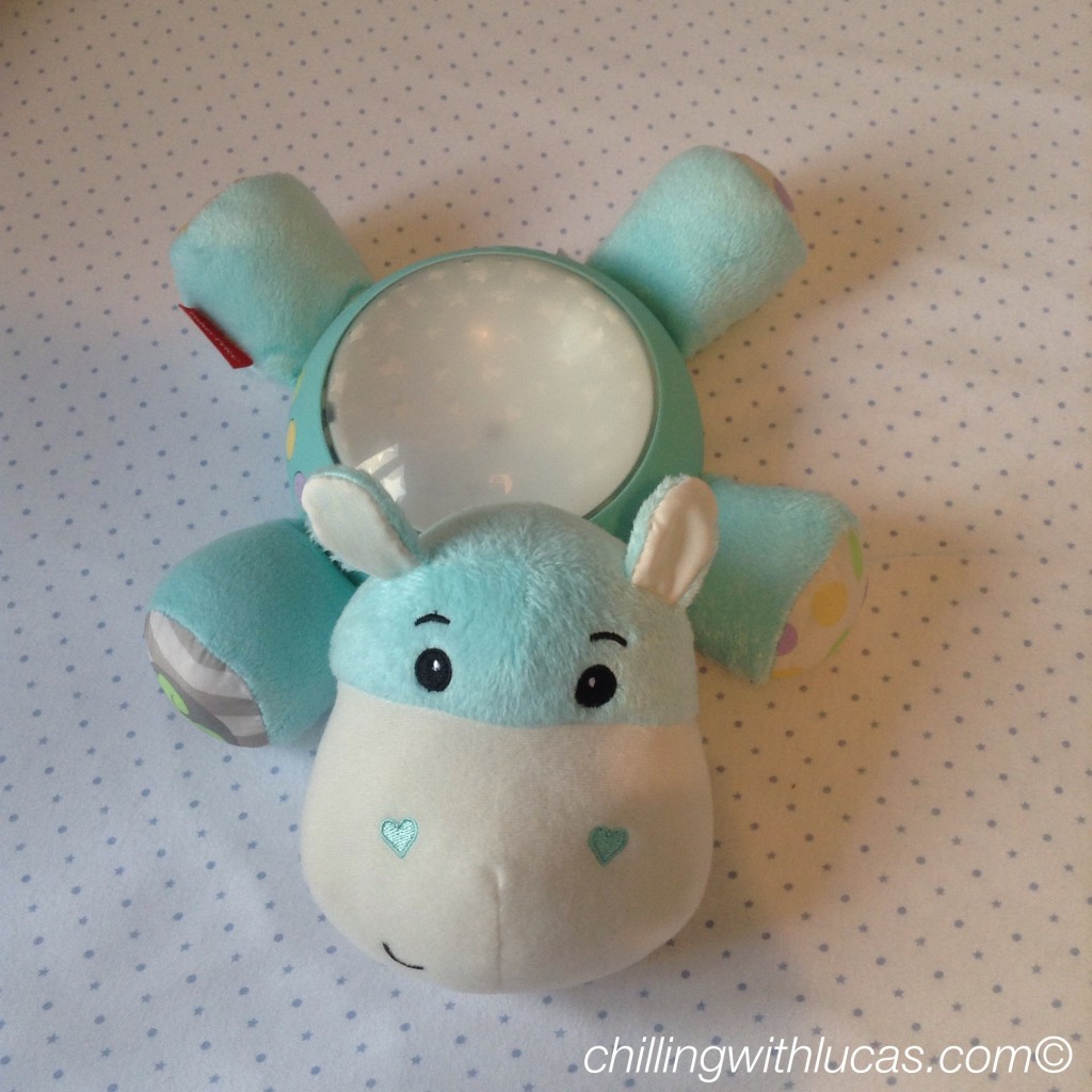 Fisherprice hippo light projection soother