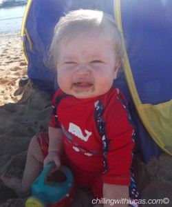 Baby sun suit