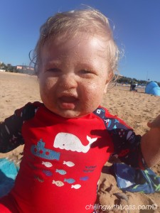 Baby sun suit