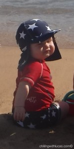 Baby sun suit