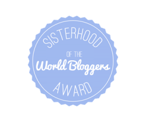 Sisterhood of the world blogger award