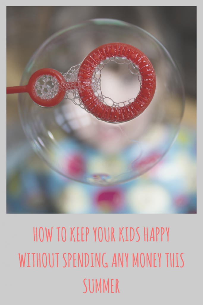 How To Keep Your Kids Happy Without Spending Any Money This Summer