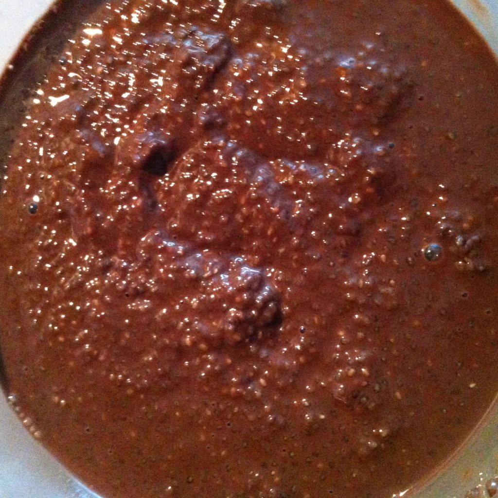 Chocolate chia seed pudding recipe