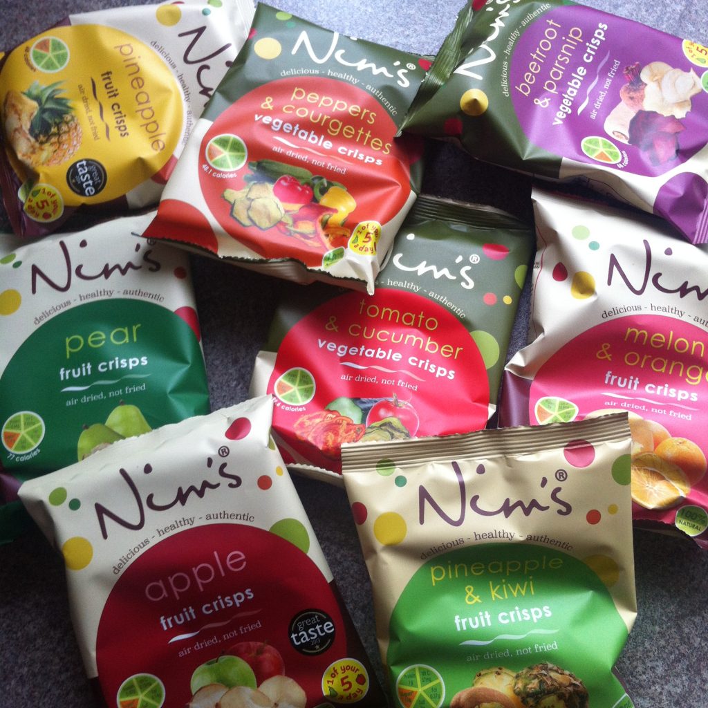 Nim's fruit and vegetable crisps review