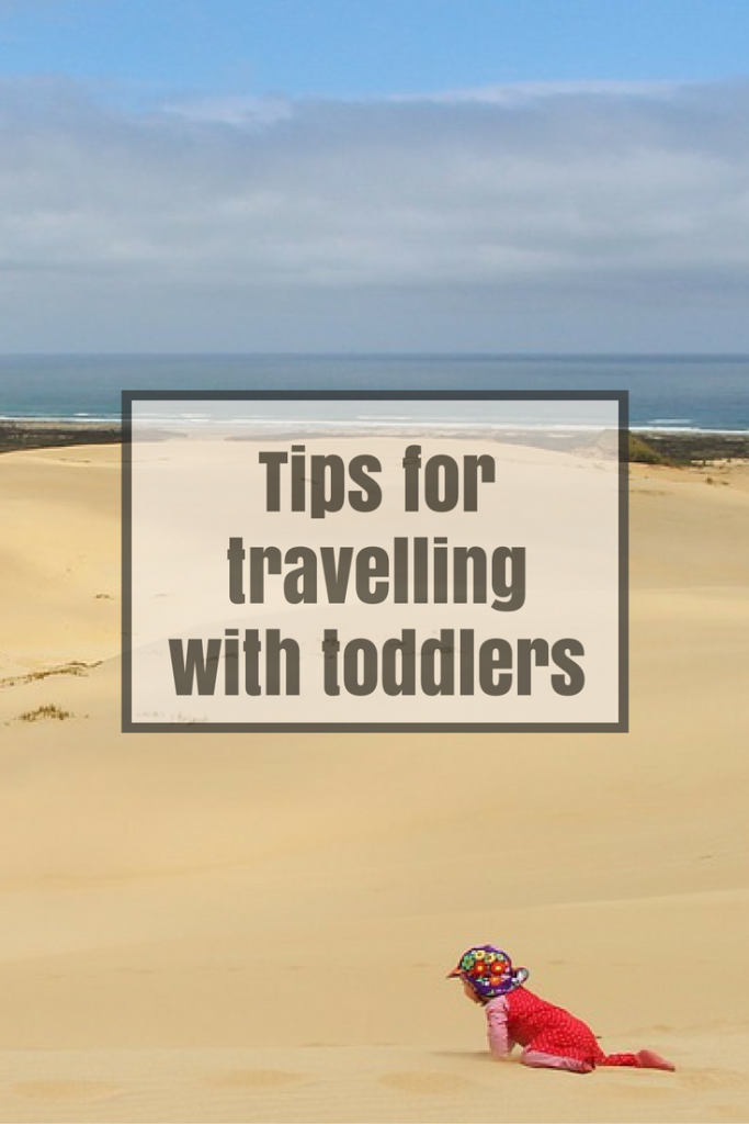 Tips for travelling with toddlers
