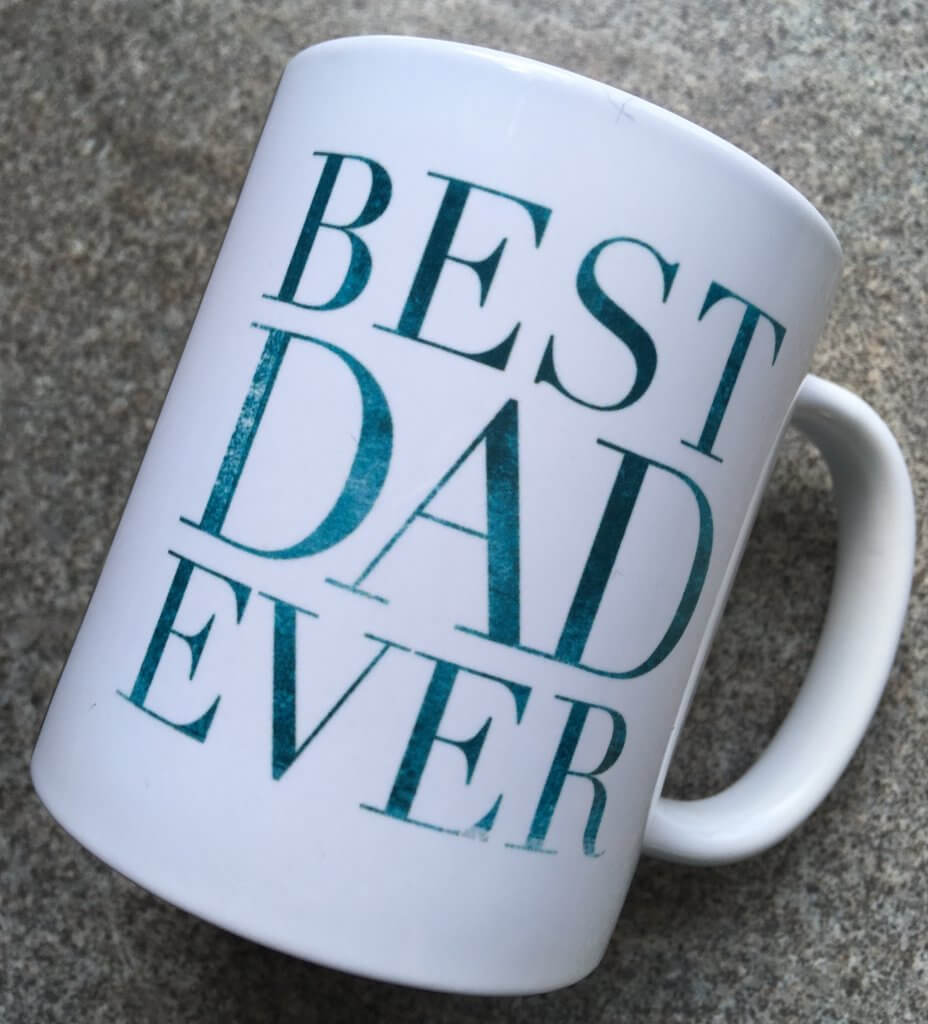 Snapfish Father's Day personalised mug