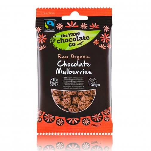 Fairtrade chocolate raw chocolate mulberries