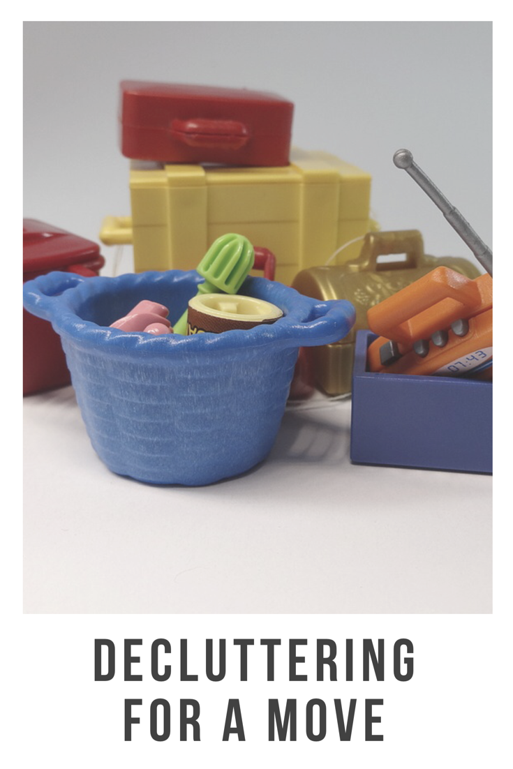 Decluttering ready for a move, getting your house organised and rid of items you no longer use and don’t want to take