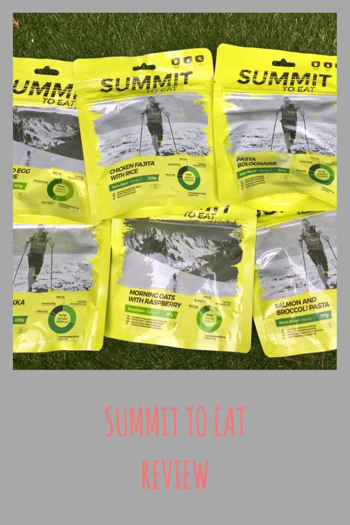 Summit to Eat review. Freeze dried meals you just add boiled water to #fuelingadventures #camping #travel