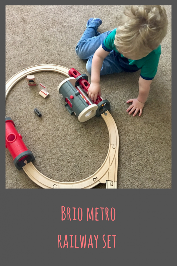 BRIO metro railway set, wooden railway #toys