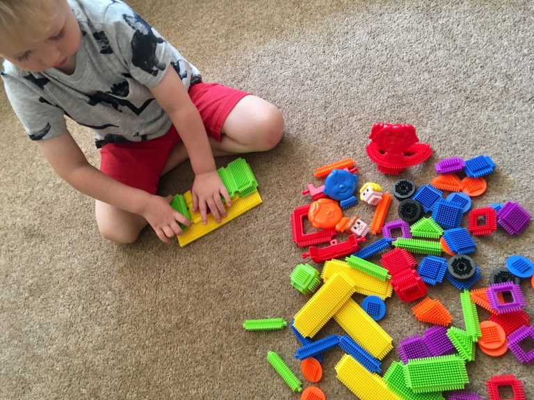 Sticklebrick Pattern Making Stickle Bricks review - Chilling with Lucas