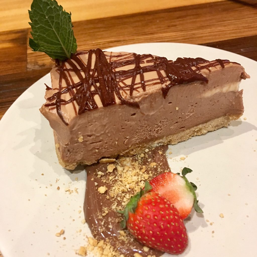Spitroast, Liverpool review Chocolate cheesecake 