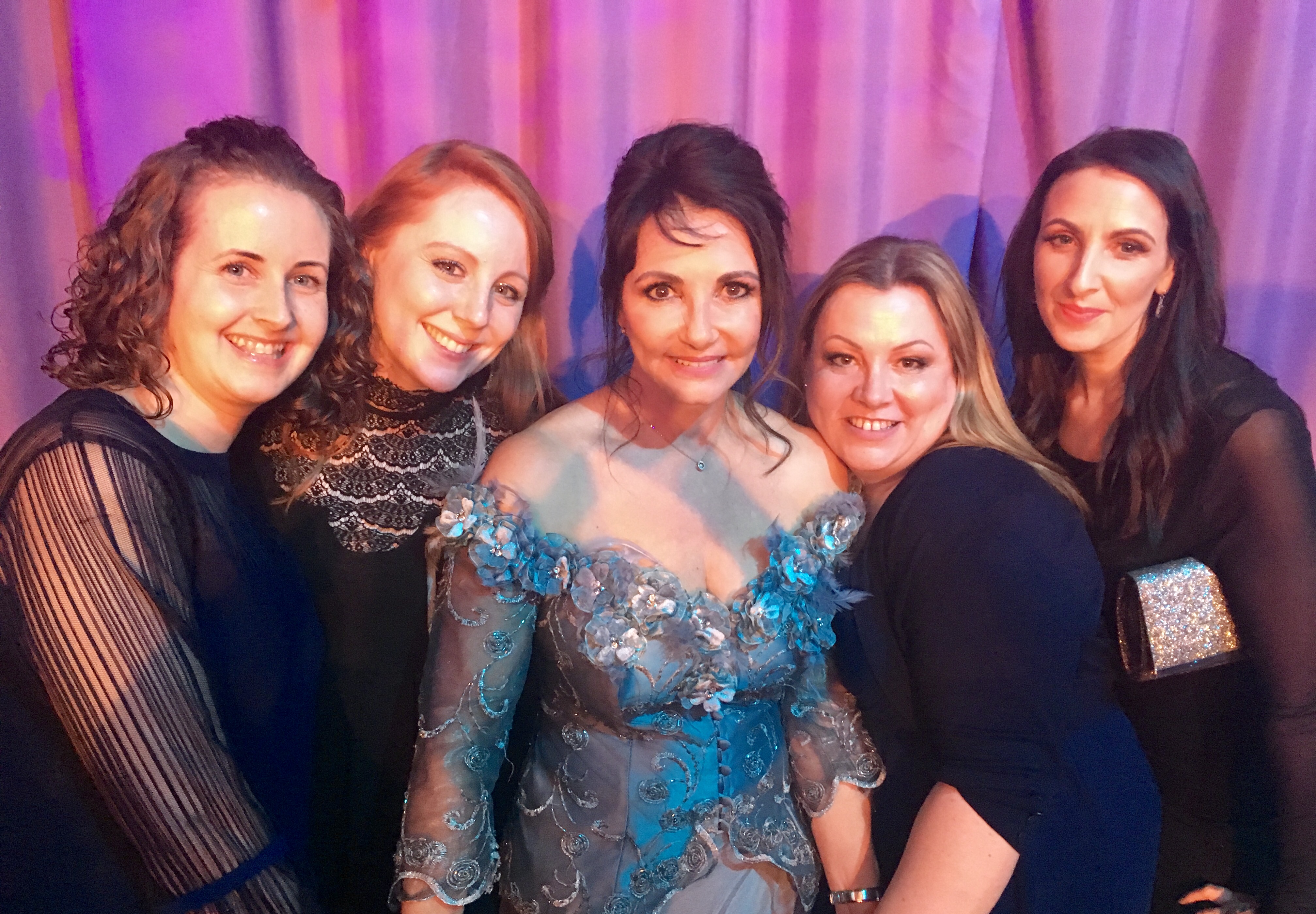 Bio Sculpture 20th Anniversary Party. Myself, Hannah, Elein, Jaime