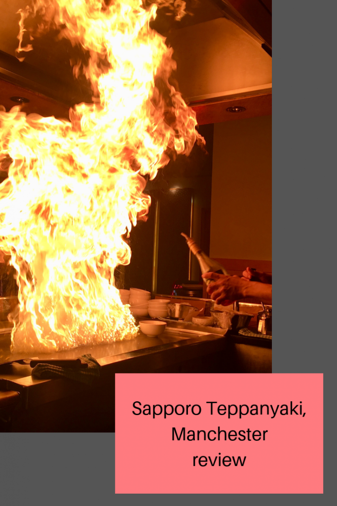 Sapporo Teppanyaki Manchester review. #Japanesefood #manchester #lovesapporo