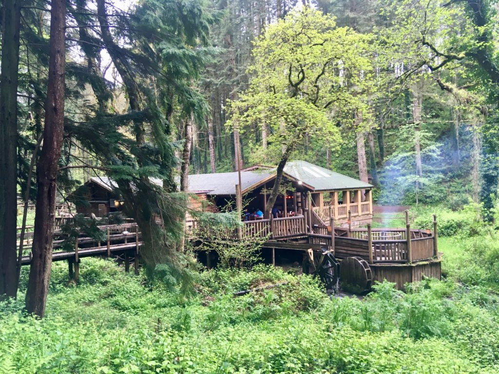 The steep raveen wooden hut restaurant 