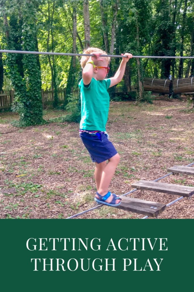 Getting active through play #exercise #childrenshealth