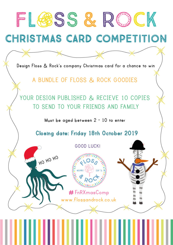Floss and Rock Christmas card competition 