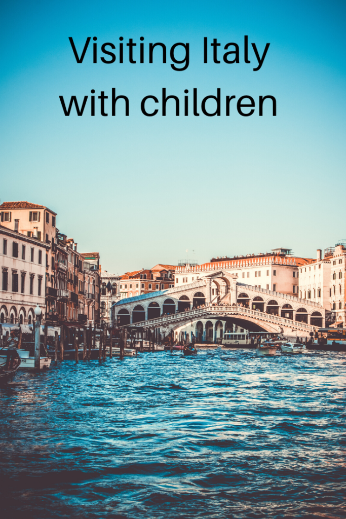Visiting Italy with children