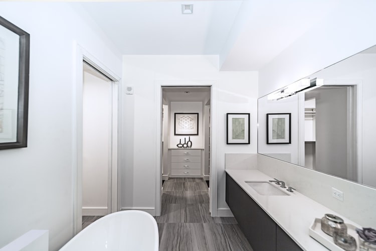 black and white bathroom suite 