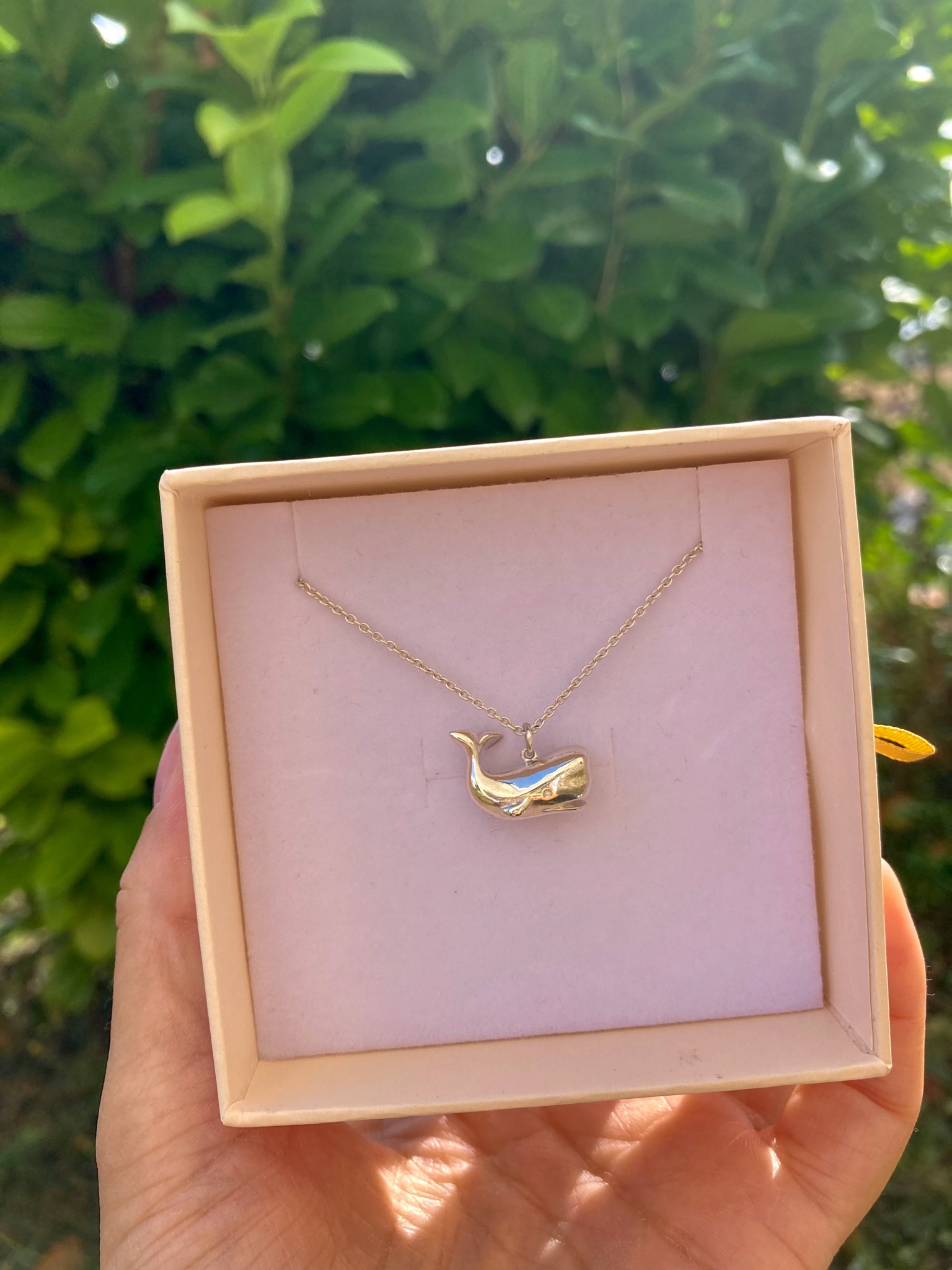 Silver whale necklace from Jana Reinhardt