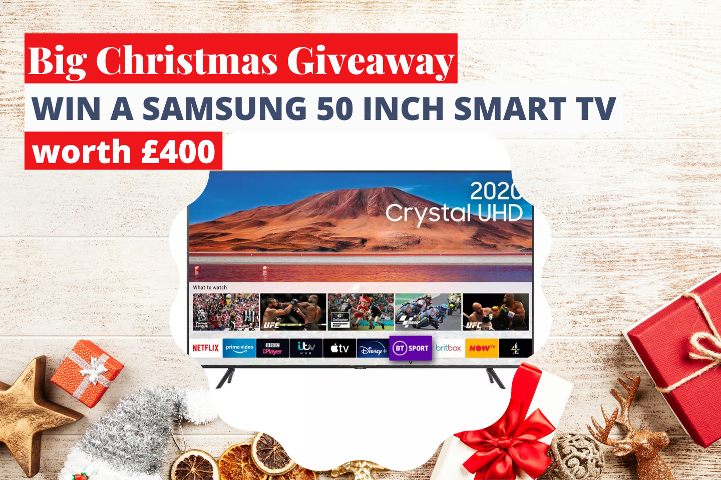win a samsung tv