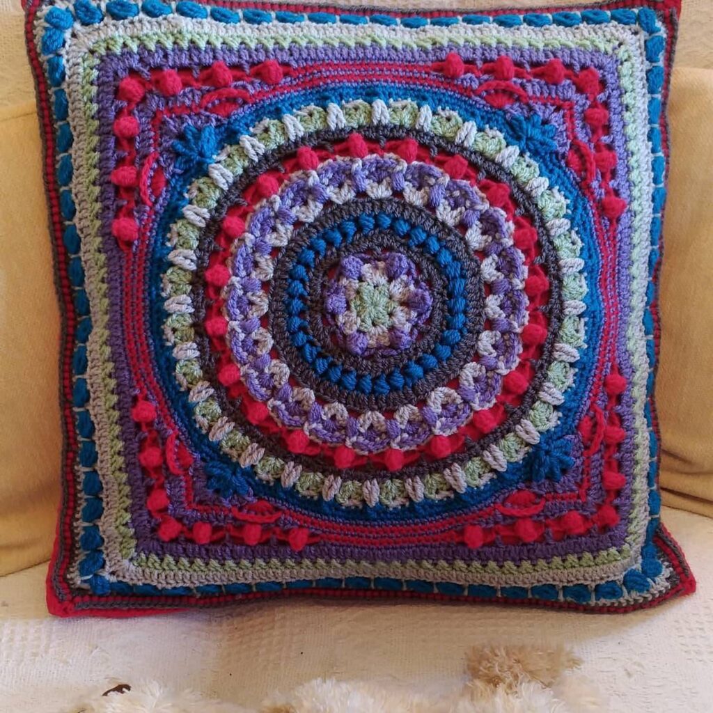 crochet cushion