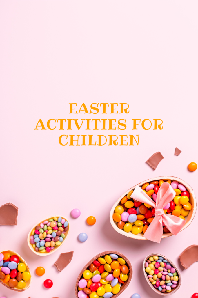 Easter activities for children. Here are some fun ones for kids, including free colouring pages, word search, crafts, and more to keep busy 