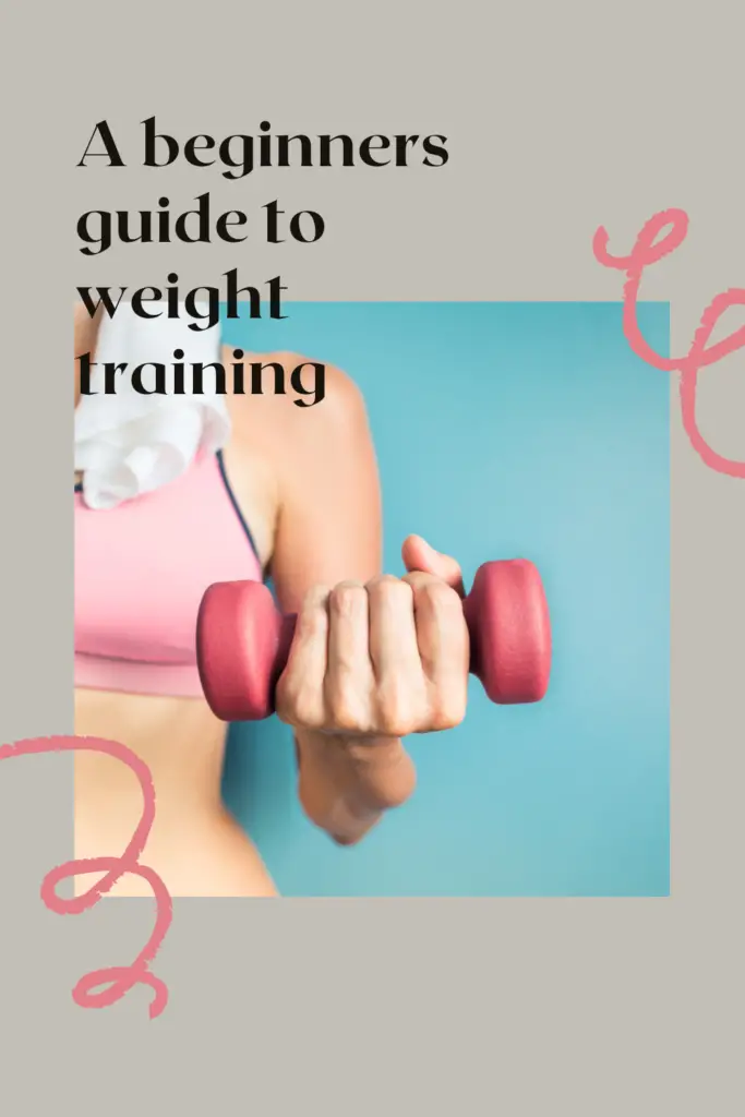 A beginners guide to weight training. A great way for burning calories, helps strengthen your entire body and be great for mental health 