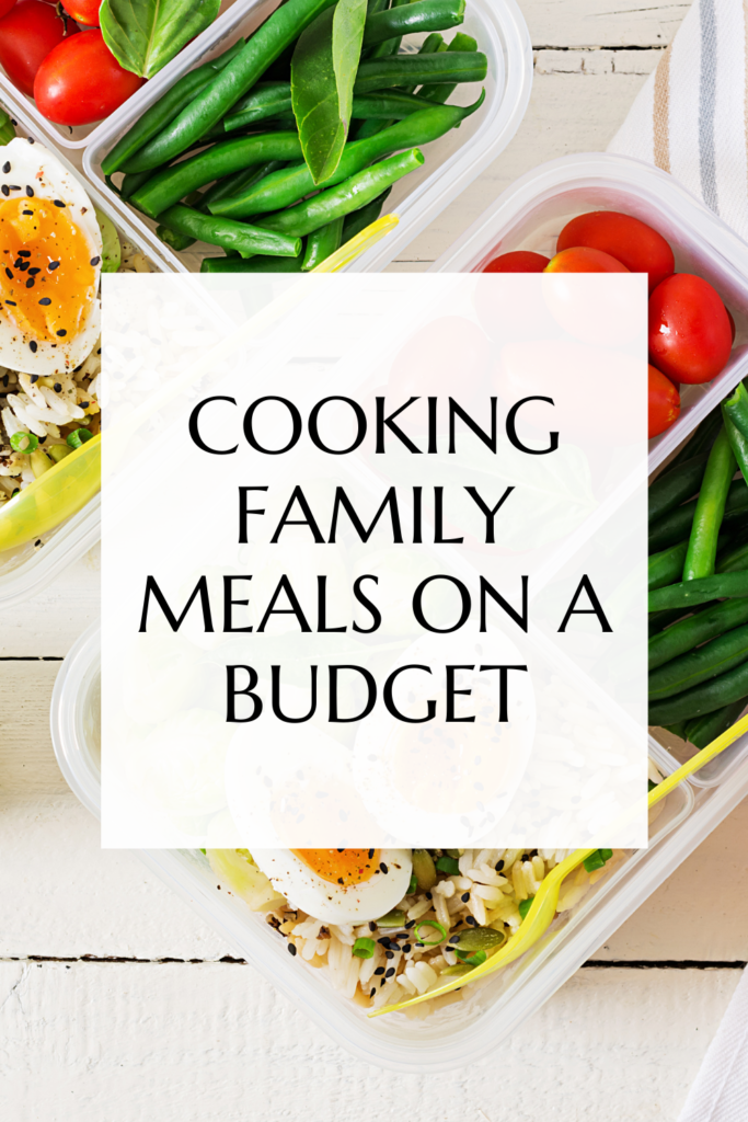 Cooking family meals on a budget will instil several good habits in your children that will stay with them throughout their life. 