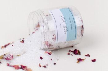zenthusiasm rose bath salts