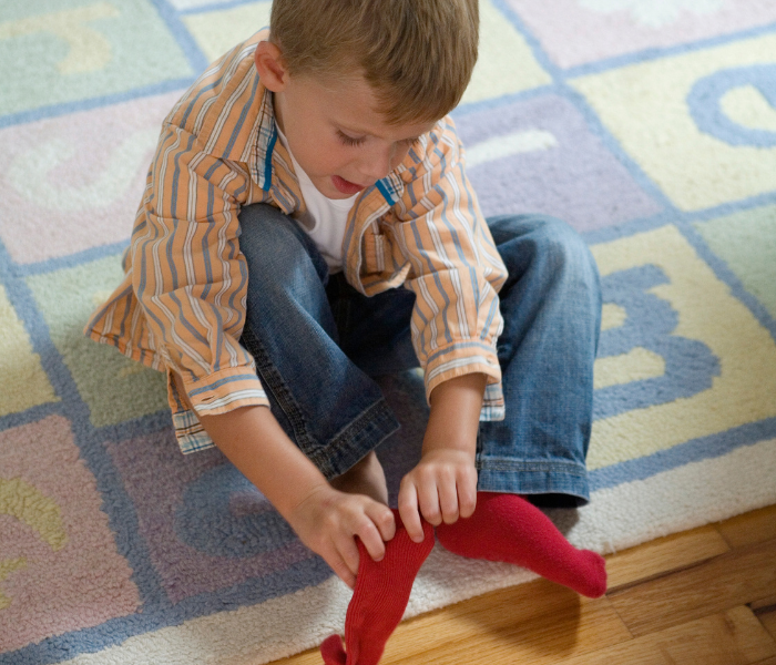 Practical Tips for Teaching Your Child How to Wear Socks and Shoes.It can be challenging because their fine motor skills are still developing