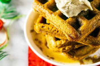 gingerbread waffles