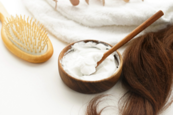 hair brush and conditioning treatment