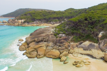 Wilson's Promontory coastline australia