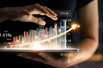 chart showing business growth