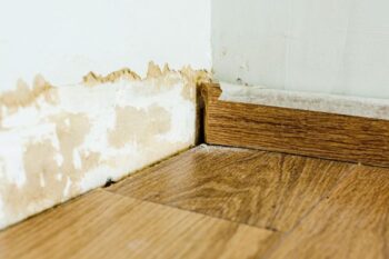 damage to interior wall