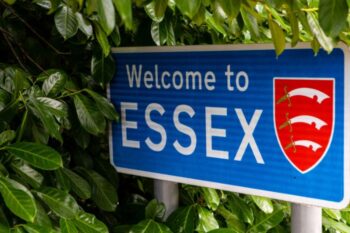 welcome to essex sign