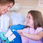 child at dentist