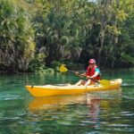 lady kayaking in silver springs florida