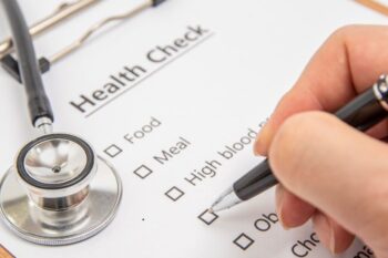 health check list and stephascope