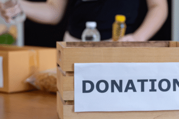 donation box