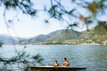 canoeing on an active holiday