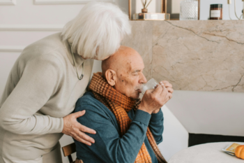 elderly couple