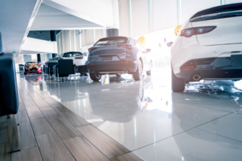 car showroom